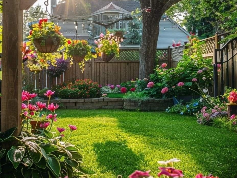 DIY Garden Landscaping and Exterior Decoration for Log Cabins