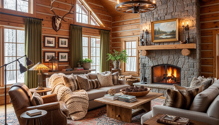 Best Colors for Rustic Interiors: Warm Tones That Transform Your Cabin